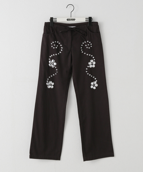 GIMAGUAS ギマガス　パンツ セール】Gimaguas / ギマガス DELYA STUDS TROUSERS（スラックス