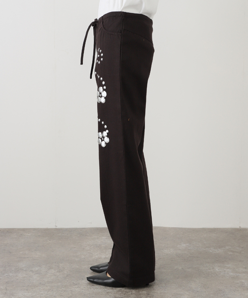 GIMAGUAS ギマガス　パンツ セール】Gimaguas / ギマガス DELYA STUDS TROUSERS（スラックス
