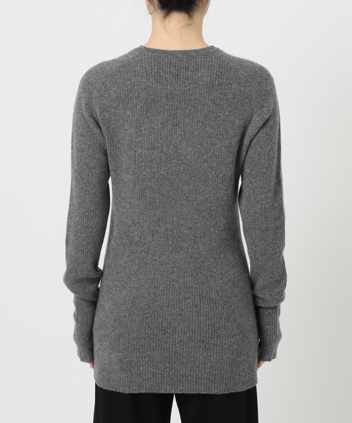 セール】カシミヤロングリブプルオーバー（ニット/セーター