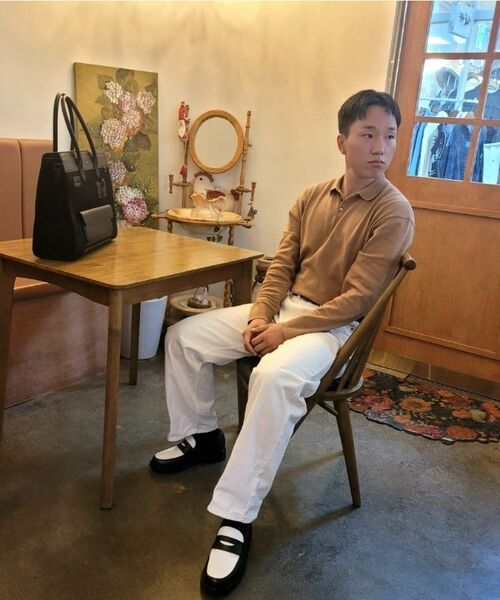 TOFFEE（トフィー）の「モアワイドデニムパンツ (オフホワイト)（デニムパンツ・メンズ・その他・SMALL/MEDIUM/LARGE/X-LARGE）」の11枚目の写真