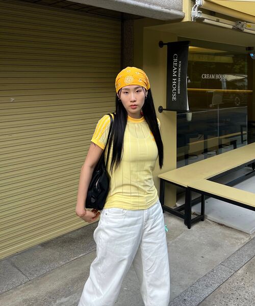 TOFFEE（トフィー）の「モアワイドデニムパンツ (オフホワイト)（デニムパンツ・メンズ・その他・SMALL/MEDIUM/LARGE/X-LARGE）」の12枚目の写真