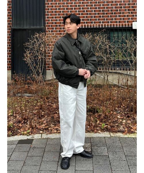 TOFFEE（トフィー）の「モアワイドデニムパンツ (オフホワイト)（デニムパンツ・メンズ・その他・SMALL/MEDIUM/LARGE/X-LARGE）」の18枚目の写真