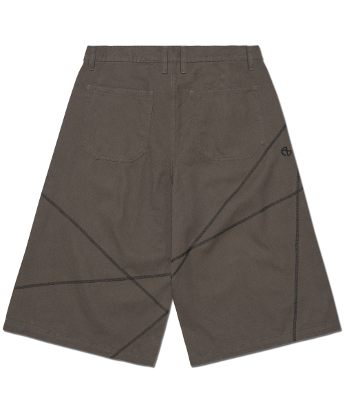 S.L BERMUDA PANTS - CHARCOAL