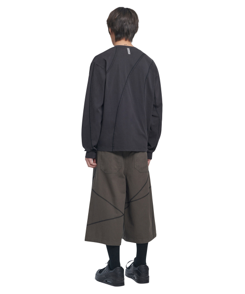 S.L BERMUDA PANTS - CHARCOAL