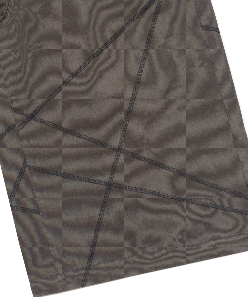 S.L BERMUDA PANTS - CHARCOAL