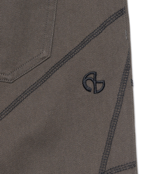 S.L BERMUDA PANTS - CHARCOAL