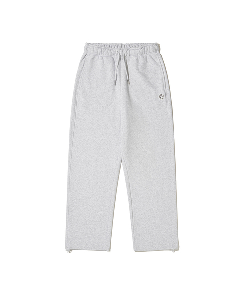URBANDTYPE(アーバンディタイプ)の「クラシックUBDワイドスウェットパンツ_7カラー(スウェットパンツ・レディース・ブラック/ダークブラウン/ライトグレー/グレー/バーガンディー/ネイビー/チャコール/ライム/アイボリー・SMALL/X-LARGE/LARGE/MEDIUM)」の1枚目の写真