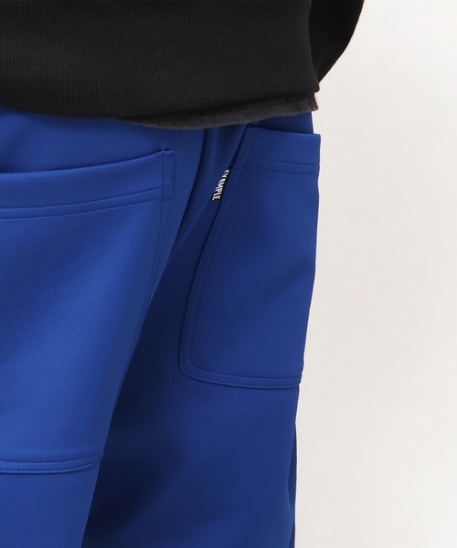EXAMPLE（エグザンプル）の「EXAMPLE TRACK JERSEY SIDE BUTTONS PANTS（その他パンツ・メンズ・ブラック/ブルー・XL/L/M）」の20枚目の写真