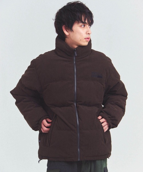 FIRST DOWN（ファーストダウン）の「FDU-BUBBLE DOWN JKT CORDUROY（ダウンジャケット/コート・メンズ・ブラウン/ベージュ・L/XL/M）」の4枚目の写真
