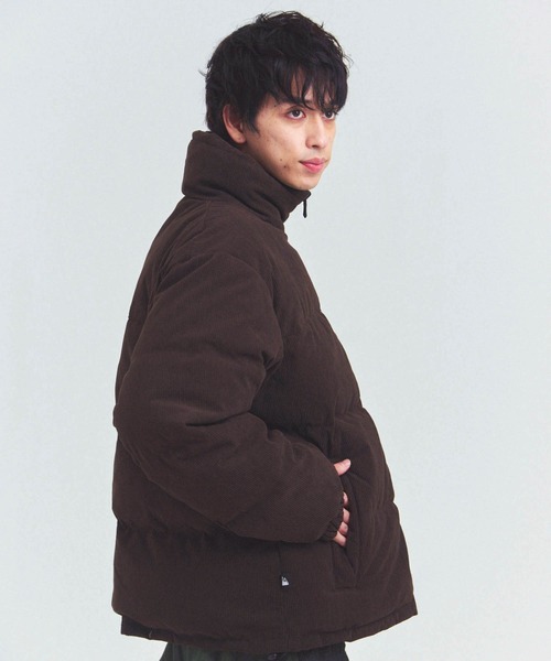 FIRST DOWN（ファーストダウン）の「FDU-BUBBLE DOWN JKT CORDUROY（ダウンジャケット/コート・メンズ・ブラウン/ベージュ・L/XL/M）」の5枚目の写真