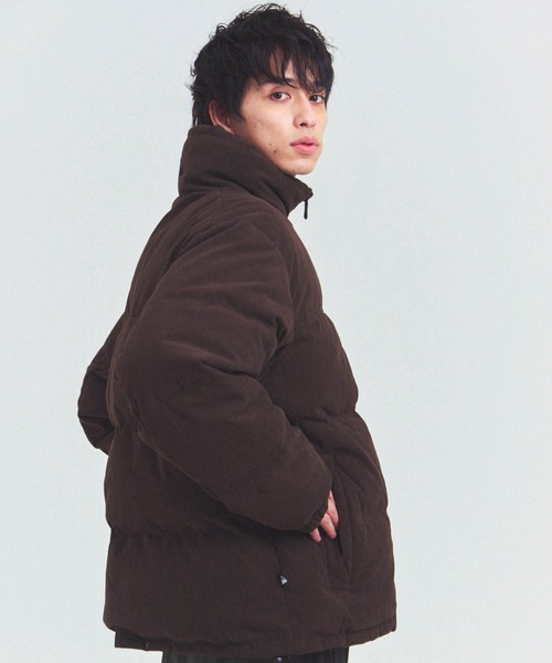 FIRST DOWN（ファーストダウン）の「FDU-BUBBLE DOWN JKT CORDUROY（ダウンジャケット/コート・メンズ・ブラウン/ベージュ・L/XL/M）」の7枚目の写真