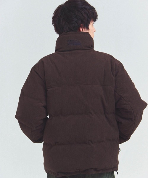 FIRST DOWN（ファーストダウン）の「FDU-BUBBLE DOWN JKT CORDUROY（ダウンジャケット/コート・メンズ・ブラウン/ベージュ・L/XL/M）」の8枚目の写真
