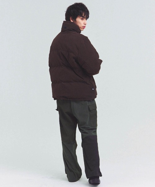 FIRST DOWN（ファーストダウン）の「FDU-BUBBLE DOWN JKT CORDUROY（ダウンジャケット/コート・メンズ・ブラウン/ベージュ・L/XL/M）」の21枚目の写真