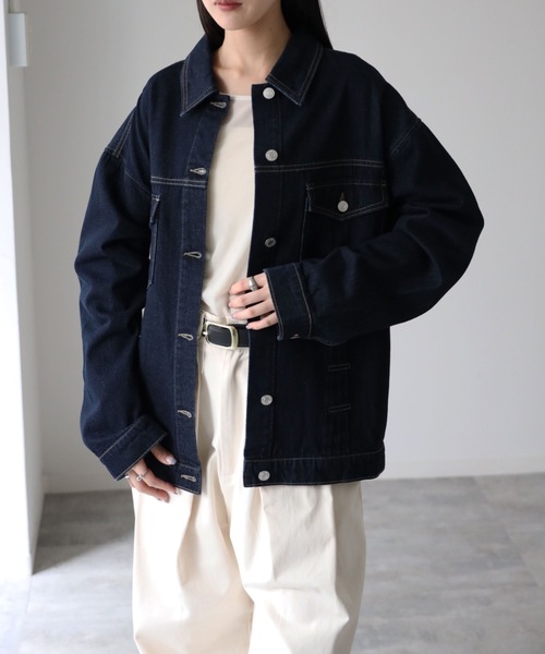 model：164cm. 着用サイズ：Lサイズ