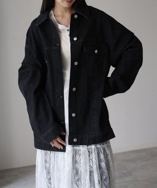 model：164cm. 着用サイズ：Lサイズ