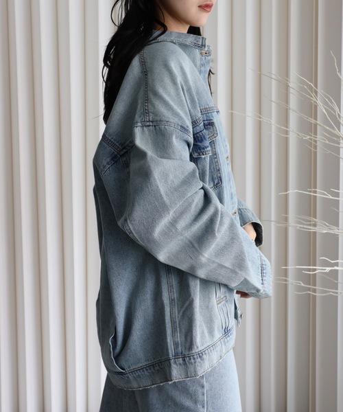 model：164cm. 着用サイズ：Mサイズ