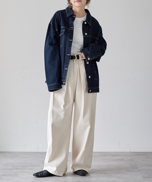model: 162cm. 着用サイズ：Lサイズ