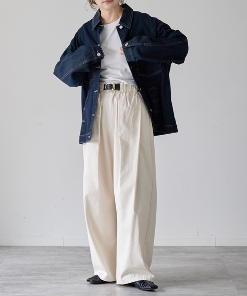 model: 162cm. 着用サイズ：Lサイズ