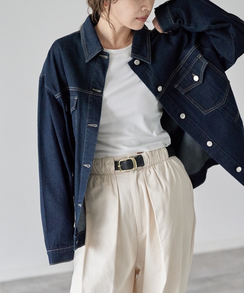 model: 162cm. 着用サイズ：Lサイズ