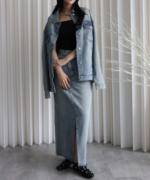 model：164cm. 着用サイズ：Mサイズ