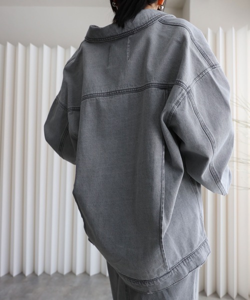 model：155cm. 着用サイズ：Lサイズ