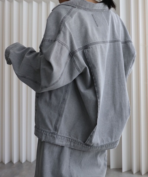 model：155cm. 着用サイズ：Lサイズ