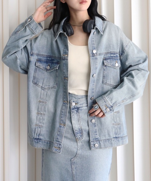 model：164cm. 着用サイズ：Mサイズ