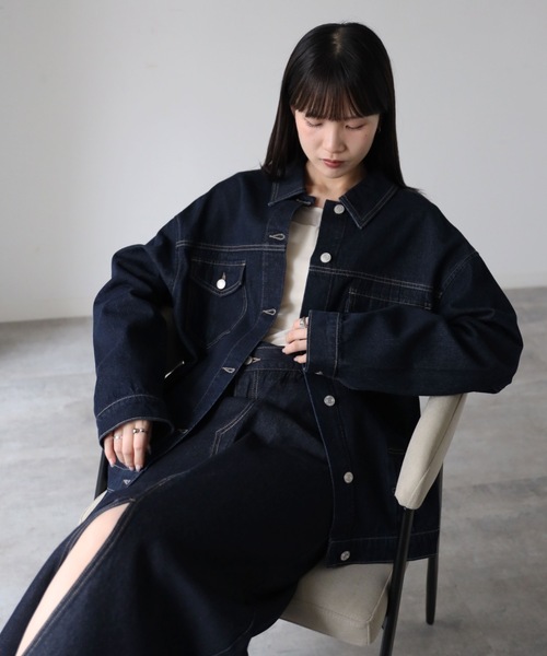 model：164cm. 着用サイズ：Lサイズ