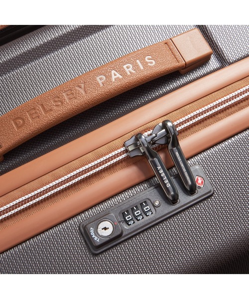DELSEY PARIS(デルセーパリ)の「CHATELET AIR 2.0 55 / ブレーキ付き S(スーツケース/キャリーバッグ・レディース・ベージュ系/ブラウン・S)」の10枚目の写真