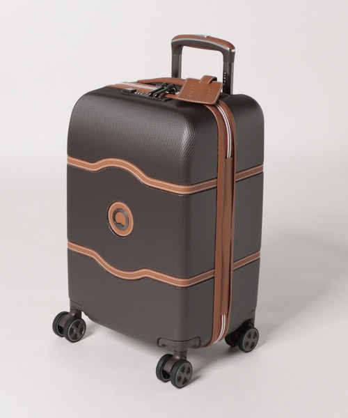 DELSEY PARIS(デルセーパリ)の「CHATELET AIR 2.0 55 / ブレーキ付き S(スーツケース/キャリーバッグ・レディース・ベージュ系/ブラウン・S)」の3枚目の写真