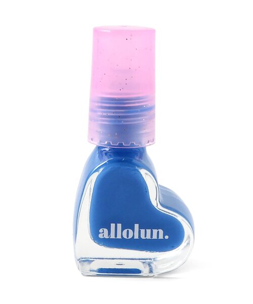 allolun.（オールオルン）の「オールオルン　ネイル（マニキュア/ジェルネイル・キッズ・ブルー/シルバー/パープル/ミント/ベビーピンク/レインボー/レッド/ピンク/ラベンダー・FREE）」の3枚目の写真