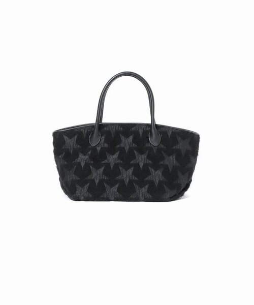 VERMEIL par iena（ヴェルメイユパーイエナ）の「SHIME シィメ 別注STARジャガード MINI トートバッグ（トートバッグ・レディース・ブラック・FREE）」の10枚目の写真