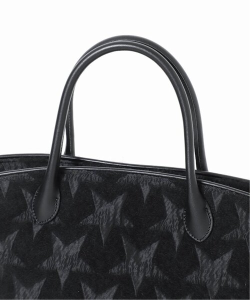 VERMEIL par iena（ヴェルメイユパーイエナ）の「SHIME シィメ 別注STARジャガード MINI トートバッグ（トートバッグ・レディース・ブラック・FREE）」の13枚目の写真