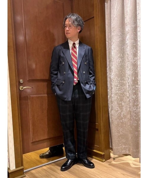 BROOKS BROTHERS(ブルックスブラザーズ)の「Brooks Brothers × PEANUTS シルク スヌーピー&ウッドストックエンブロイダリー BB#1ストライプ ジャカードタイ(ネクタイ・メンズ・バーガンディー・ONE SIZE)」の5枚目の写真