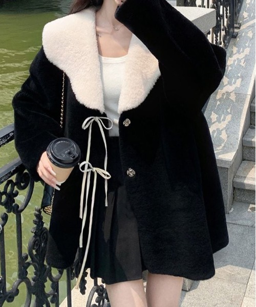 y2k❤️00s HYSTERIC GLAMOUR ドッキングファージャケット y2k 00s HYSTERIC GLAMOUR ドッキングファージャケット