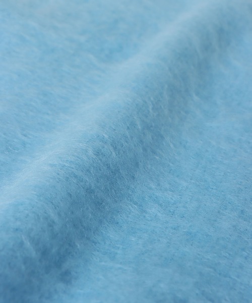 DRESSLAVE（ドレスレイブ）の「royal cashmere fluffy muffler(ロイヤルカシミヤマフラー)（マフラー・レディース・ブルー/ブラウン/レッド/ベージュ・FREE）」の21枚目の写真