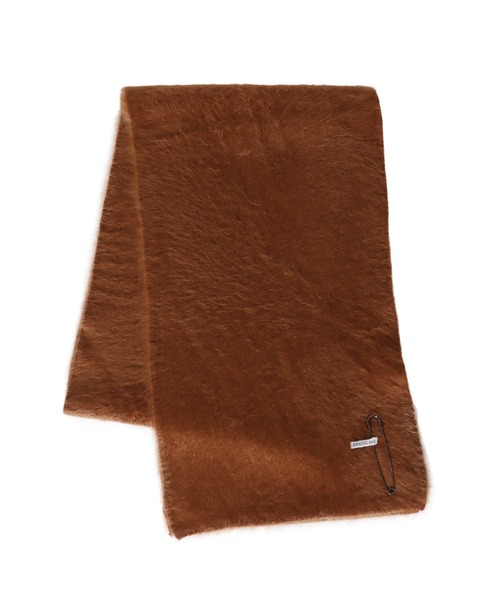 DRESSLAVE（ドレスレイブ）の「royal cashmere fluffy muffler(ロイヤルカシミヤマフラー)（マフラー・レディース・ブルー/ブラウン/レッド/ベージュ・FREE）」の22枚目の写真