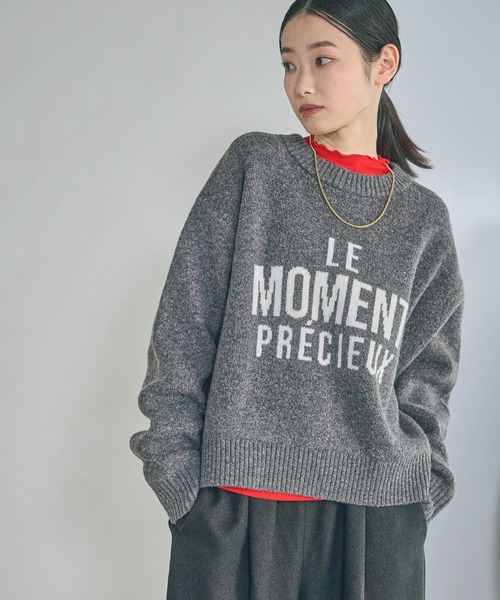 LAKOLE（ラコレ）の「メローエッジハイネック長袖 / 615914（Tシャツ/カットソー・レディース・ブラウン/ブラック/その他9/アイボリー/レッド・FREE）」の9枚目の写真