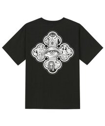 KTB0124 ツタンカーメン 半袖Tシャツ - ブラック