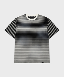 SAINTPAIN | SP ウォッシングストライプ半袖Tシャツブラック(Tシャツ/カットソー)