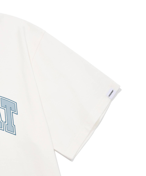 COVERNAT(カバーナット)の「アーチロゴTシャツホワイト(Tシャツ/カットソー・レディース・その他・MEDIUM/SMALL/X-LARGE/XX-LARGE/LARGE/X-SMALL)」の7枚目の写真