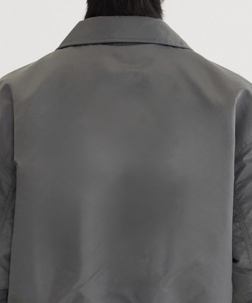COVERNAT(カバーナット)の「CロゴカラーMA-1ジャケットセージグレー(ブルゾン・レディース・その他・SMALL/MEDIUM/LARGE/X-LARGE)」の5枚目の写真