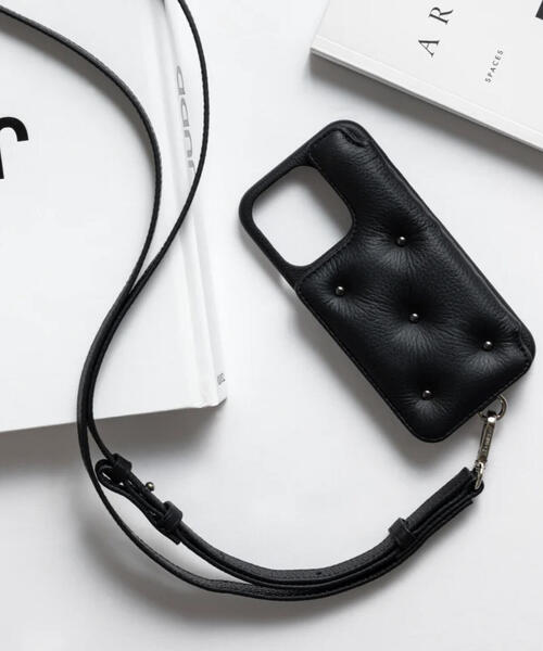 DEMIU（デミュウ）の「DEMIU/デミュウ/BALLON CINQ_BLACK_iPhone17/17Pro（スマホケース/カバー・メンズ・ブラック・1/2）」の13枚目の写真