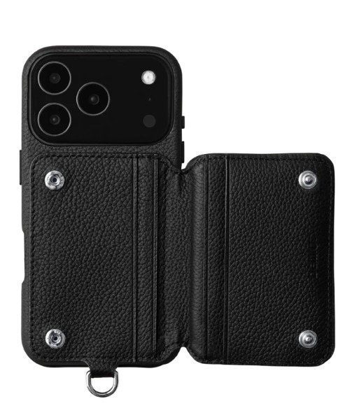 DEMIU（デミュウ）の「DEMIU/デミュウ/BALLON CINQ_BLACK_iPhone17/17Pro（スマホケース/カバー・メンズ・ブラック・1/2）」の6枚目の写真