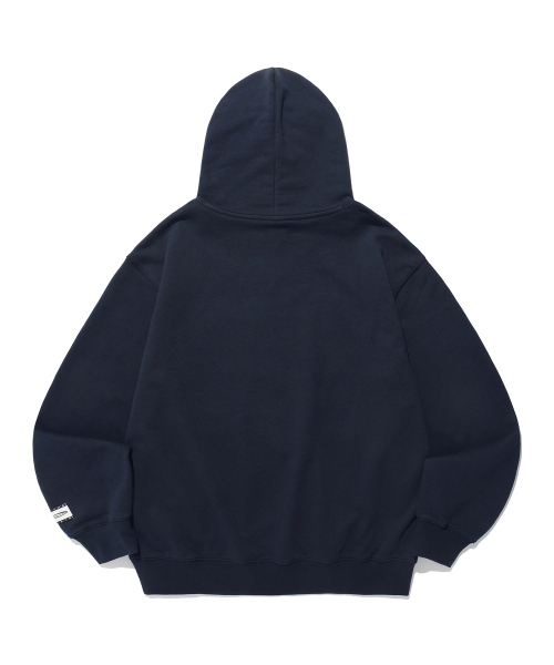 PHYSICAL DEPARTMENT（フィジカル デパートメント）の「アップリケスターテールフード_ネイビー（パーカー・レディース・その他・SMALL/MEDIUM/LARGE/X-LARGE）」の3枚目の写真