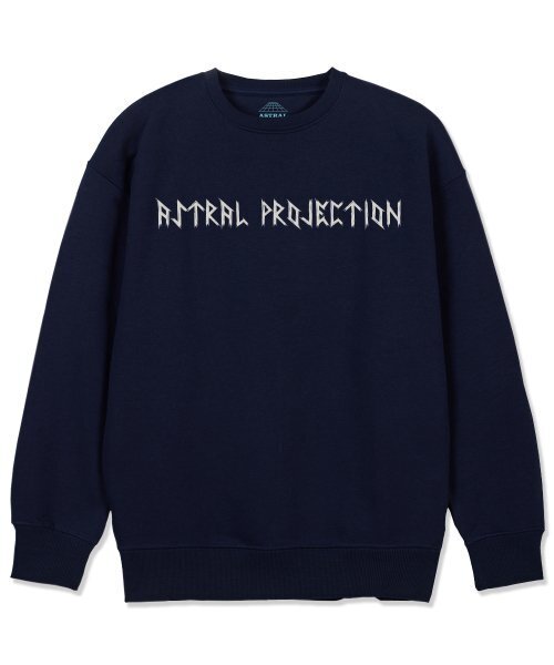 ASTRAL PROJECTION(アストラルプロジェクション)の「エイシェントモンク ルーズフィット スウェット_ネイビー(スウェット・メンズ・その他・LARGE/MEDIUM/X-LARGE/XX-LARGE)」の2枚目の写真