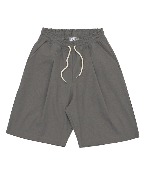 PAPERBOY(ペーパーボーイ)の「リネンバイオピンタックハーフパンツ-ネイビー(その他パンツ・レディース・その他・SMALL/MEDIUM/LARGE/X-LARGE)」の4枚目の写真