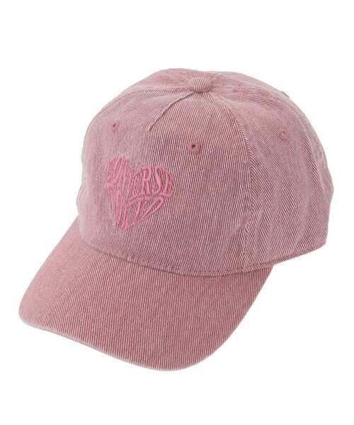 CONVERSE TOKYO（コンバーストウキョウ）の「PIGMENT DYE HEART LOGO CAP（キャップ・レディース・ブルー/グレー/ブラック/ピンク/レッド・FREE）」の7枚目の写真