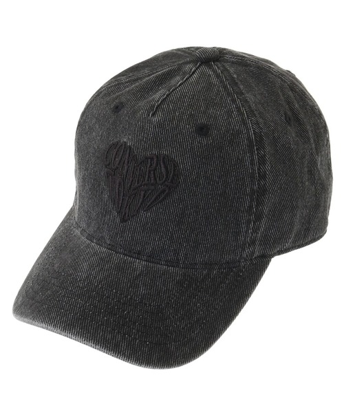 CONVERSE TOKYO（コンバーストウキョウ）の「PIGMENT DYE HEART LOGO CAP（キャップ・レディース・ブルー/グレー/ブラック/ピンク/レッド・FREE）」の8枚目の写真