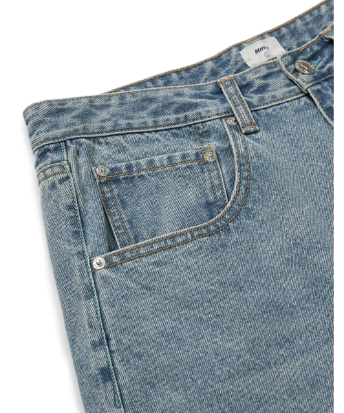 MMLG（エムエムエルジー）の「[Mmlg] MM AUTHENTIC REGULAR DENIM PANTS (LIGHT BLUE)（デニムパンツ・レディース・その他・SMALL/MEDIUM/LARGE/X-SMALL）」の4枚目の写真